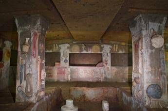 La Tomba dei Rilievi a Cerveteri apre domani per la prima volta al pubblico La Tomba dei Rilievi a Cerveteri apre domani per la prima volta al pubblico